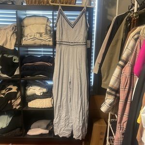 Pinstripe jumpsuit. Size XL